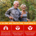 Vitamin C D3 Zinc Gummies for Immune Support | Nextdia

