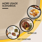 RACETOP Compostable Paper Plates - Heavy Duty

