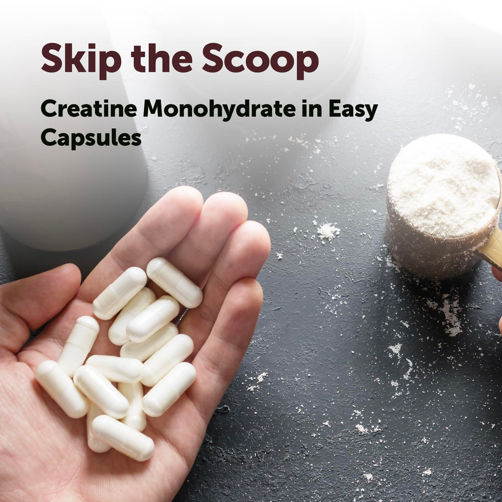 Micro Ingredients Creatine Monohydrate Capsules | Micronized

