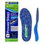 PowerStep Pinnacle High Arch Orthotics, Supination Relief