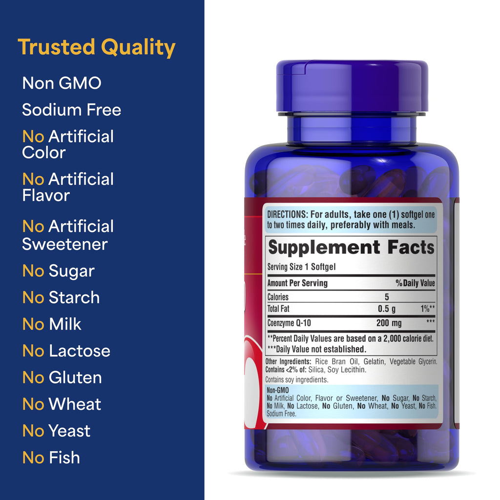 Coenzyme Q Dietary Supplement | Puritan's Pride

