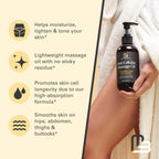 M3 Naturals Anti Cellulite Massage Oil Collagen & Stem Cells

