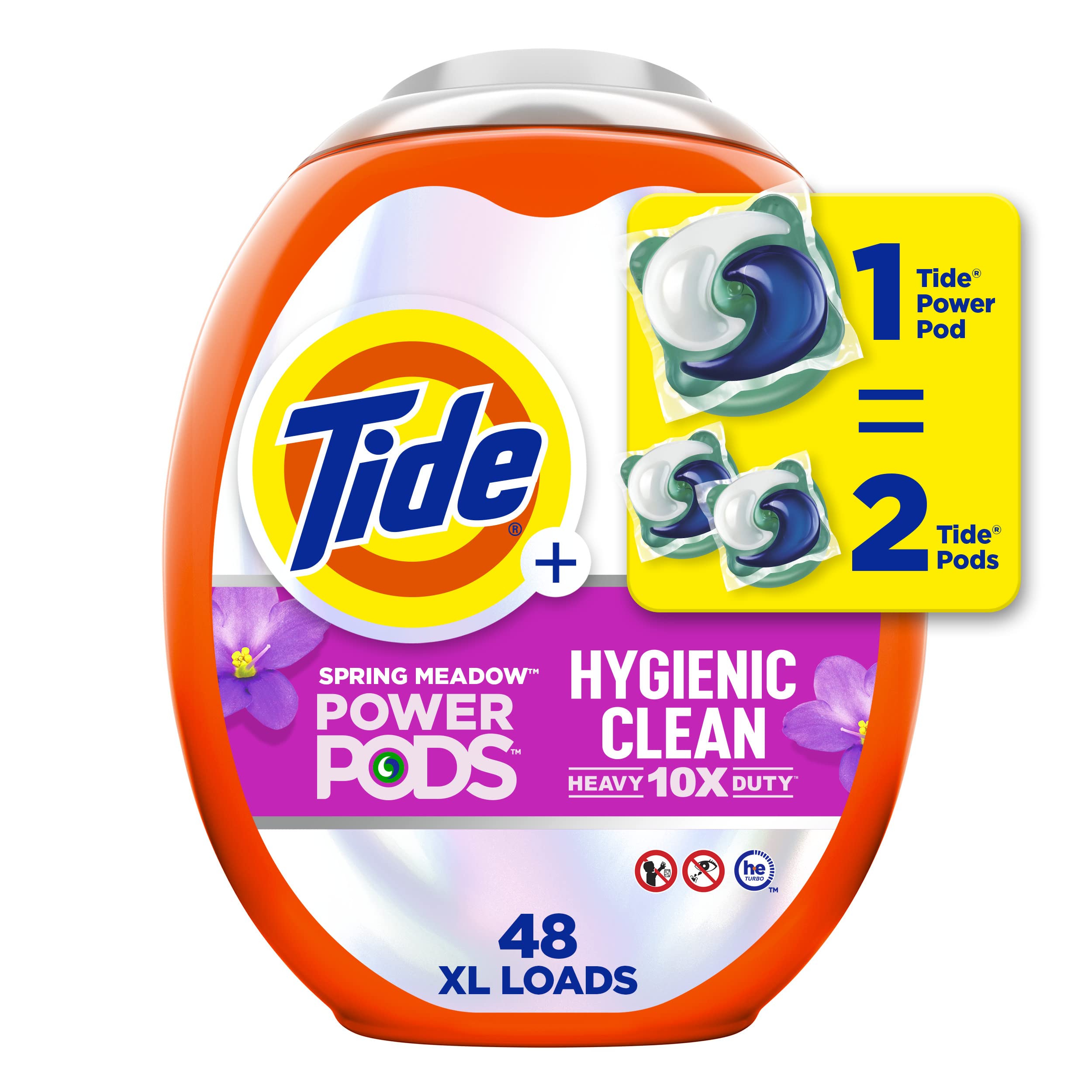 Tide Hygienic Clean Power PODS Detergent Pacs