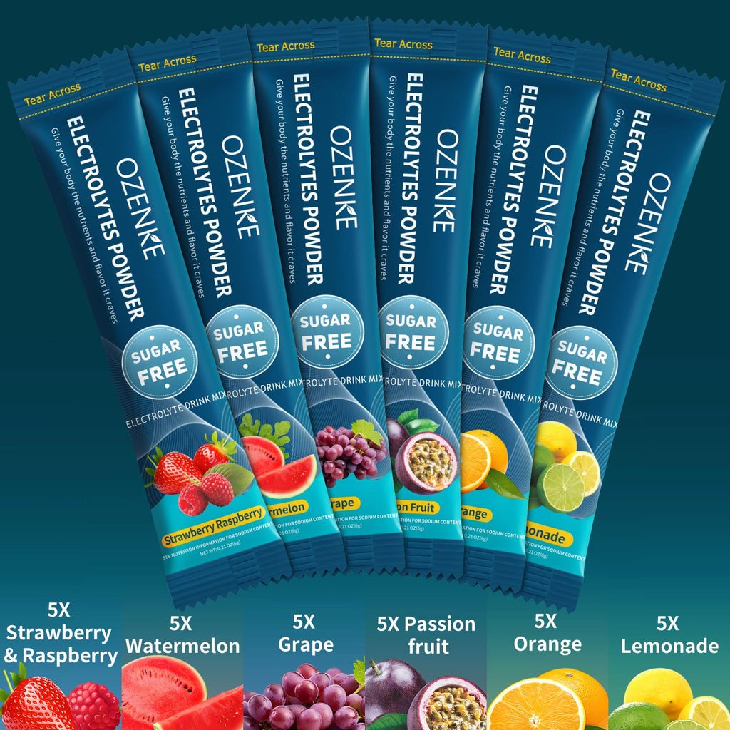 OZENKE Electrolyte Powder Packets for Hydration

