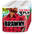 Brawny Tear-A-Square 3-Ply Paper Towels

