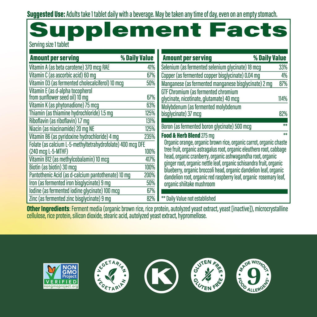 MegaFood Women's Multivitamin Immune & Bone Support

