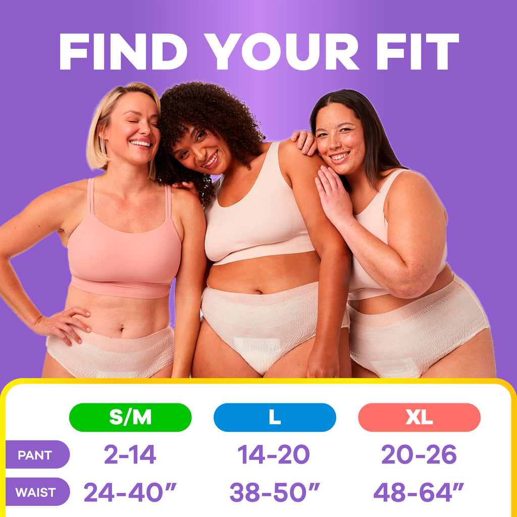 Always Discreet Essentials Women's Incontinence Underwear


