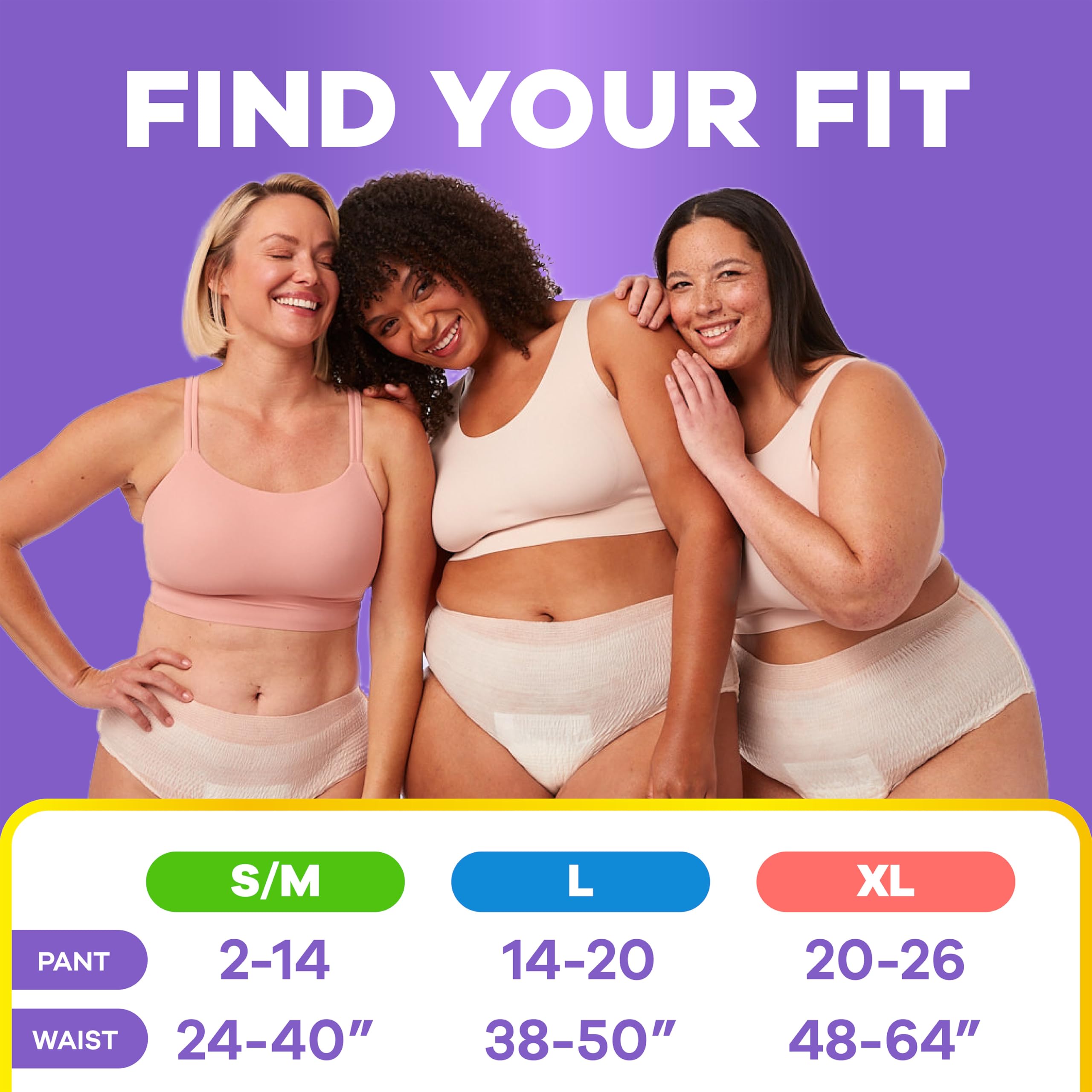 Always Discreet Essentials Women's Incontinence Underwear

