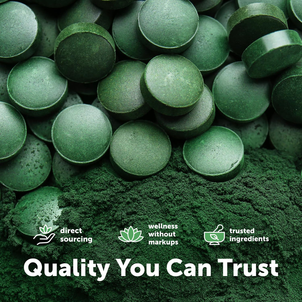 Micro Ingredients Organic Spirulina & Chlorella Mini Tablets

