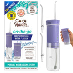 Water Flosser by GuruNanda – Mini Travel Cordless

