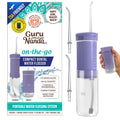 GuruNanda Mini Travel Water Flosser – Cordless Portable Oral Irrigator