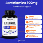 Healthfare Benfotiamine Supplement | Enhanced Absorption

