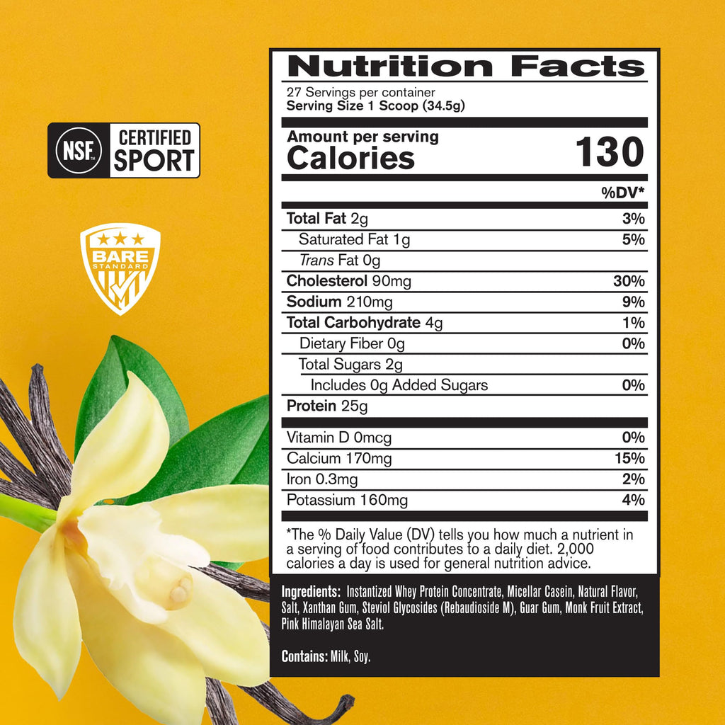 Whey & Casein Protein Powder Blend BPN for Muscle Recovery


