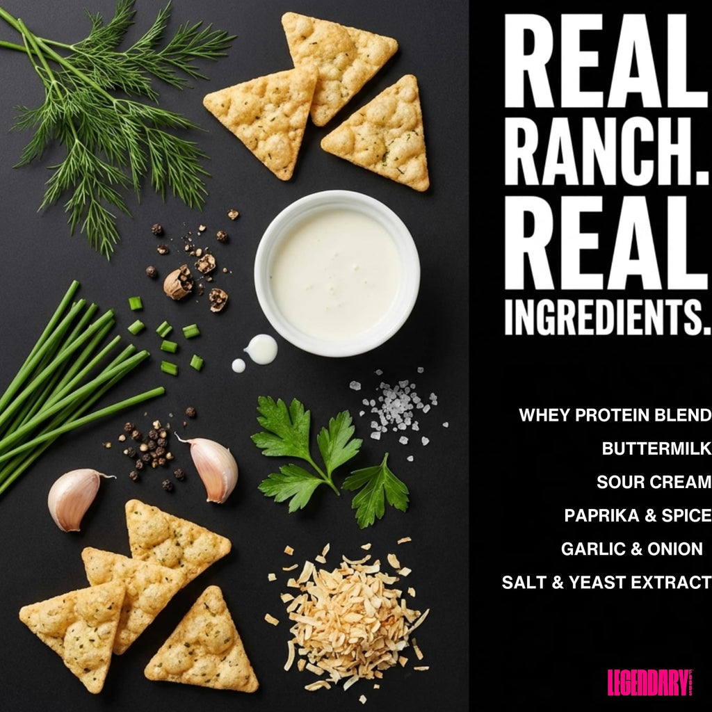 Protein Chips by Legendary Foods - 22g Protein 4g Net Carbs

