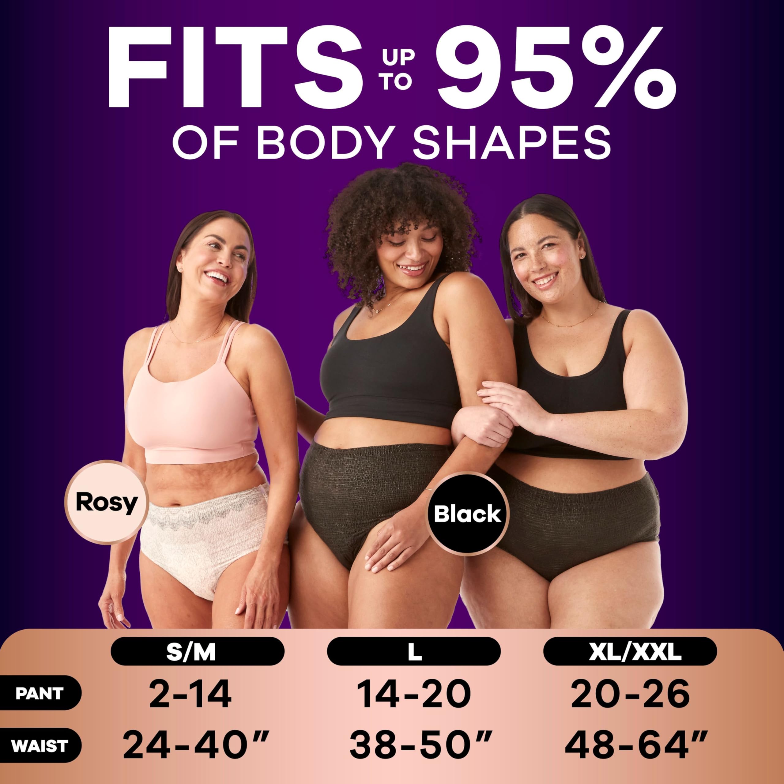 Always Discreet Boutique Incontinence Underwear

