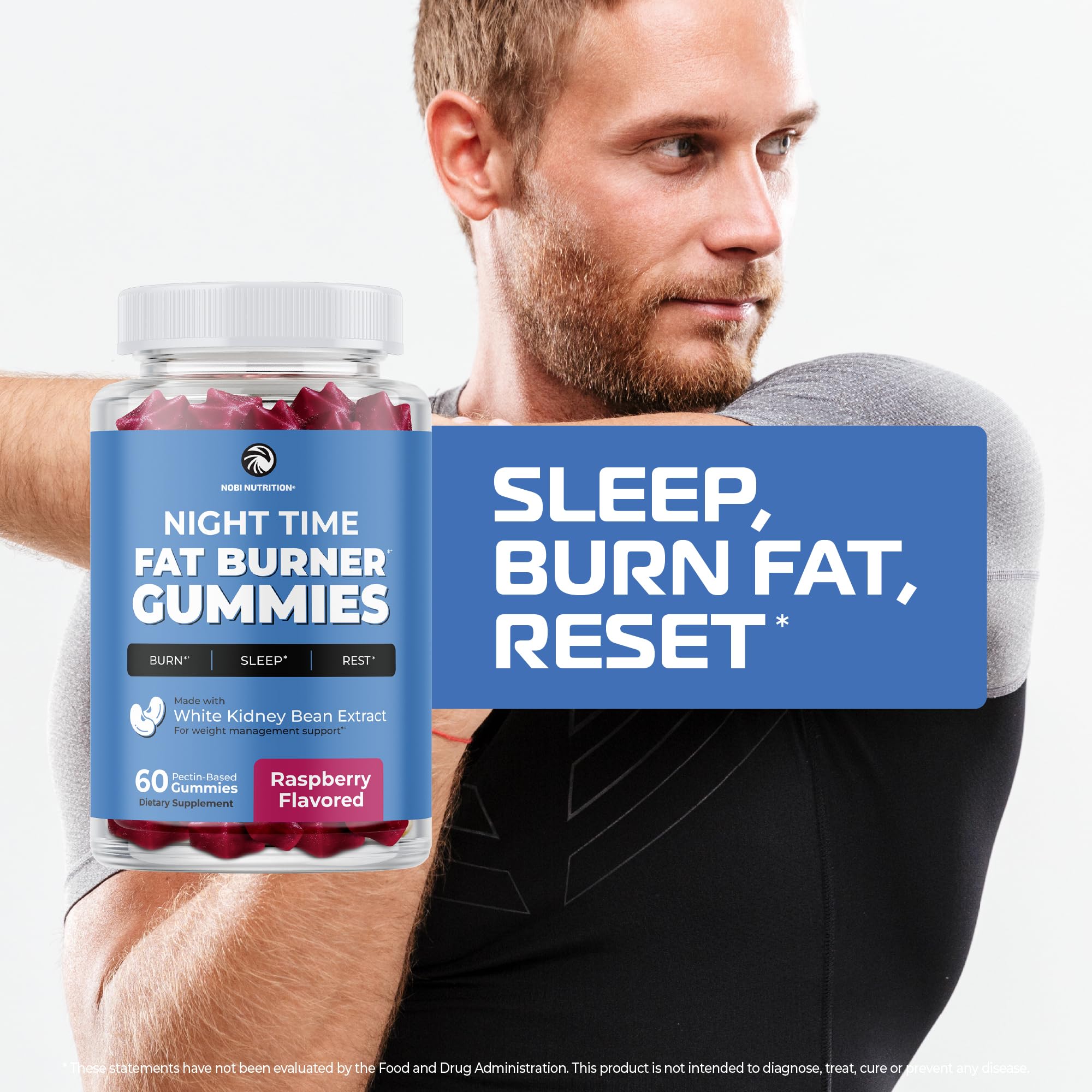 NOBI Night Time Fat Burner Weight Loss Supplement

