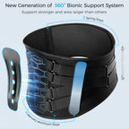 FREETOO Back Brace with Pulley System for Back Pain Relief

