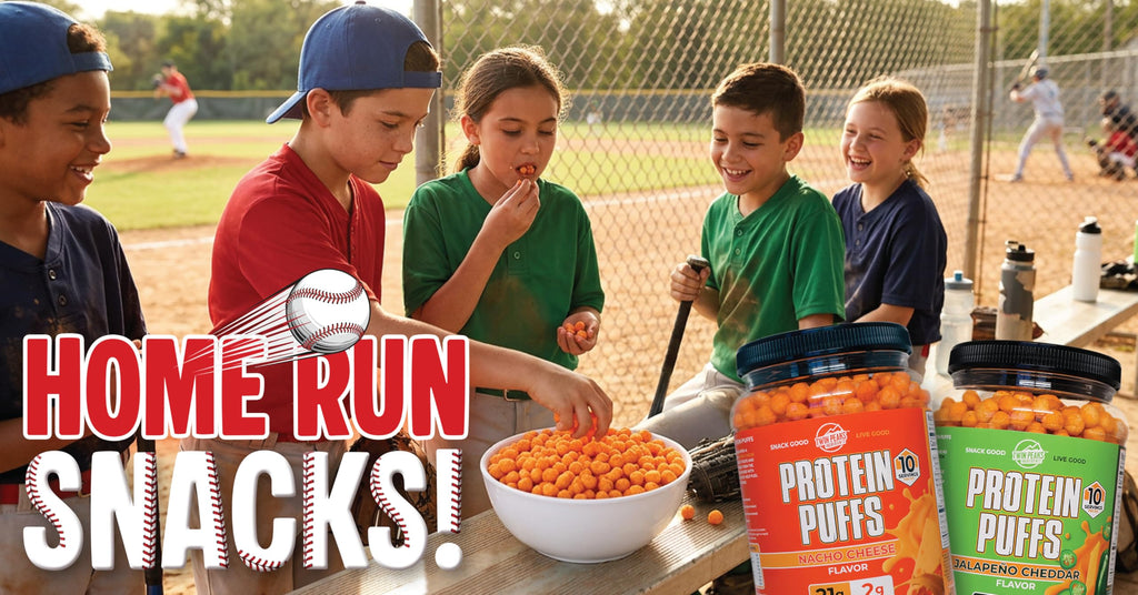 Twin Peaks Protein Puffs – High Protein Keto Snack

