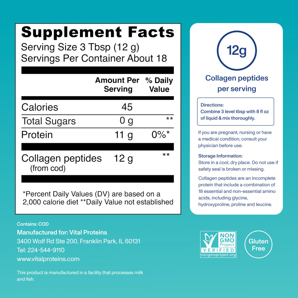 Vital Proteins Marine Collagen Peptides Powder

