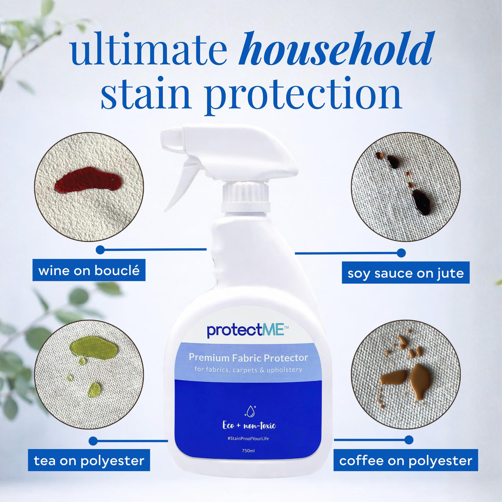 protectME Fabric Protector and Stain Spray for Upholstery

