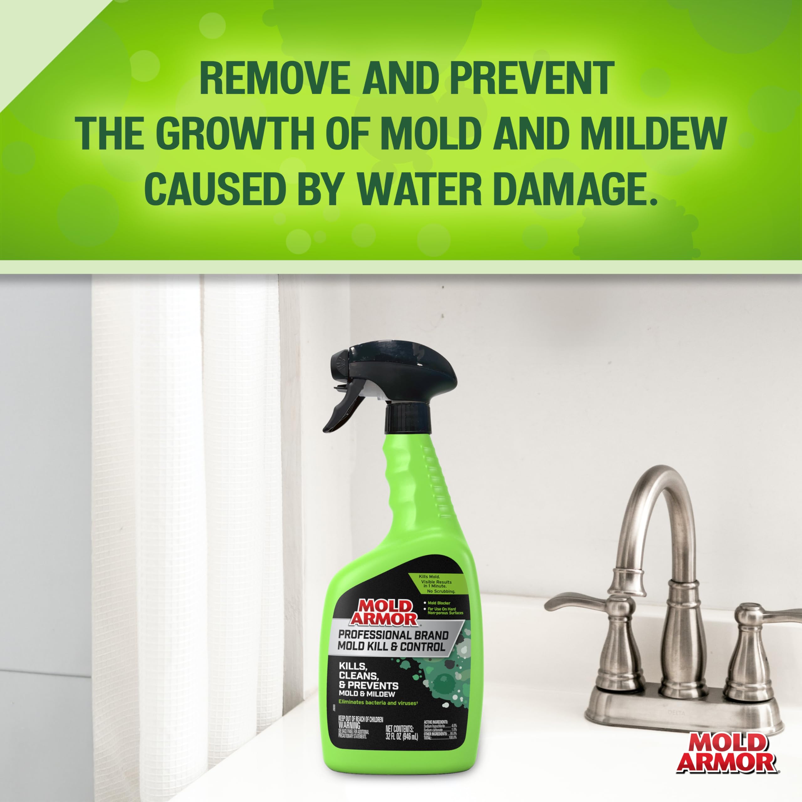 Mold Armor Mold Kill & Control Spray | Hard Surfaces

