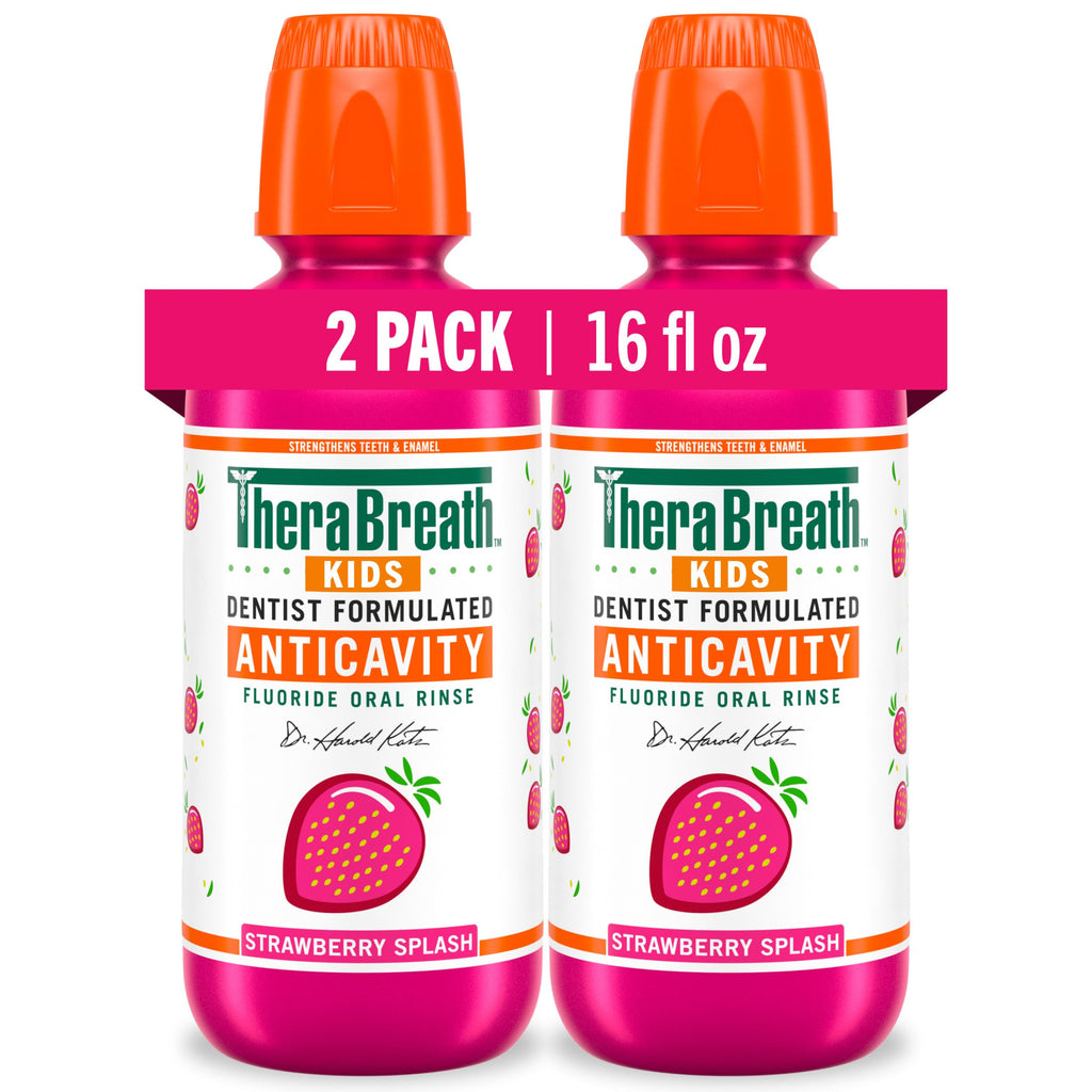 TheraBreath Kids Mouthwash with Fluoride | Anticavity

