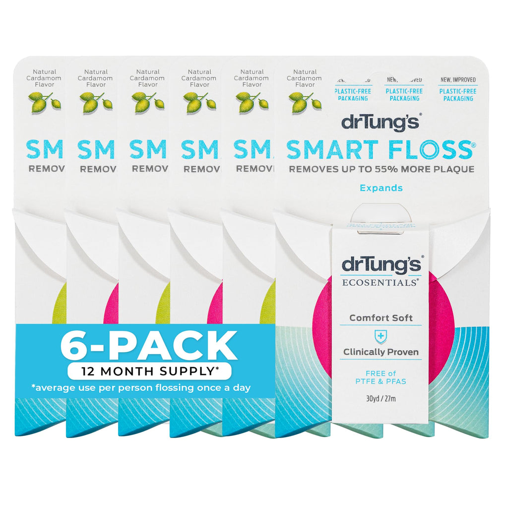 DrTung's Smart Floss - Natural Expanding Dental Floss

