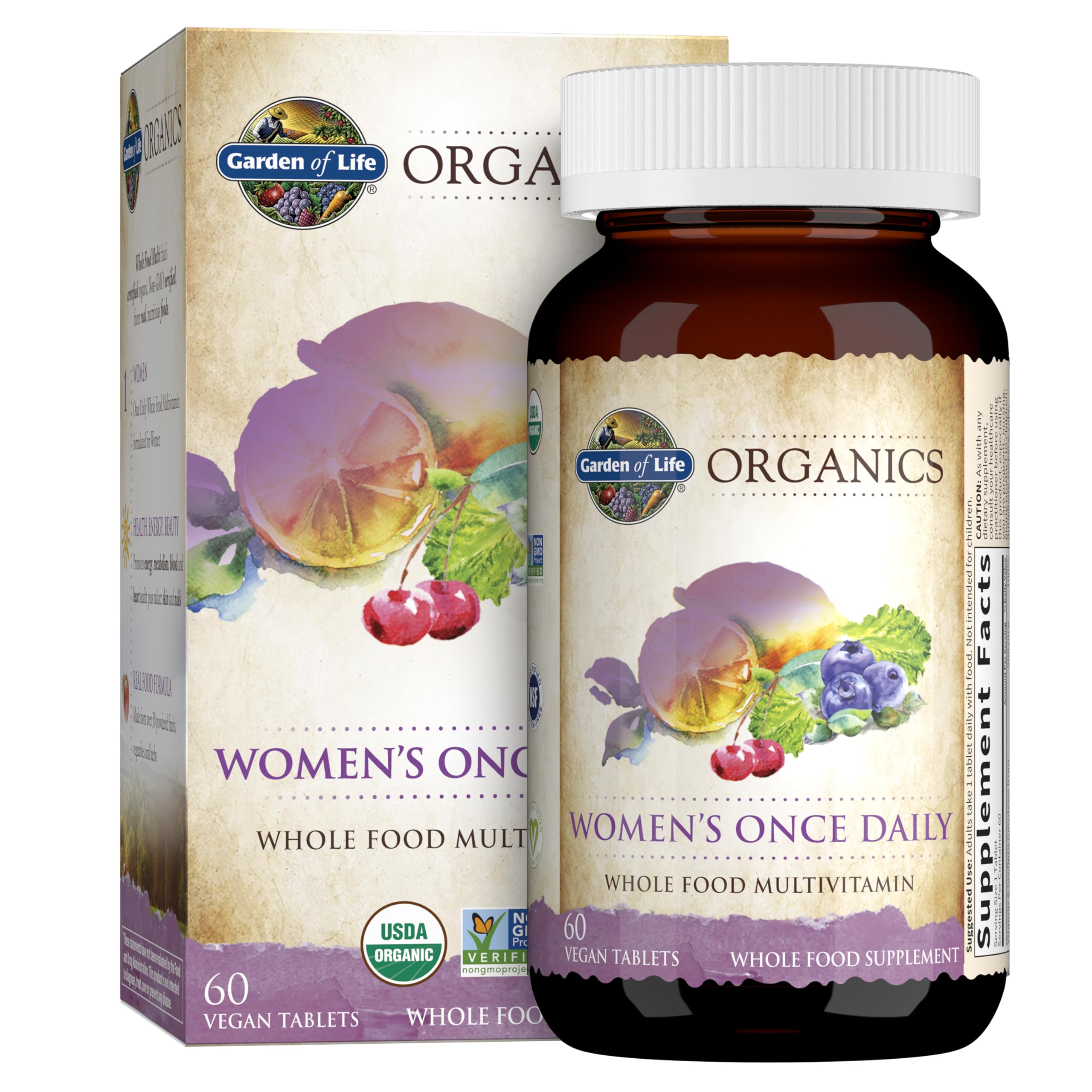 Women's Multivitamin by Garden of Life Organics | Organic Whole-Food

