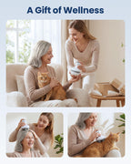 COMFIER Cordless Hair Scalp Massager with 4 Heads

