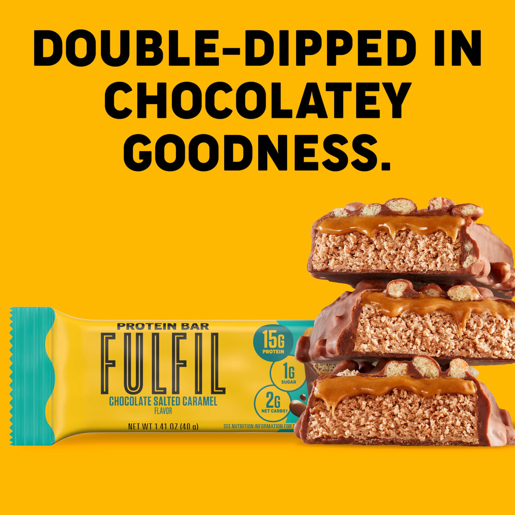FULFIL Protein Bars Gluten Free On-The-Go Snack

