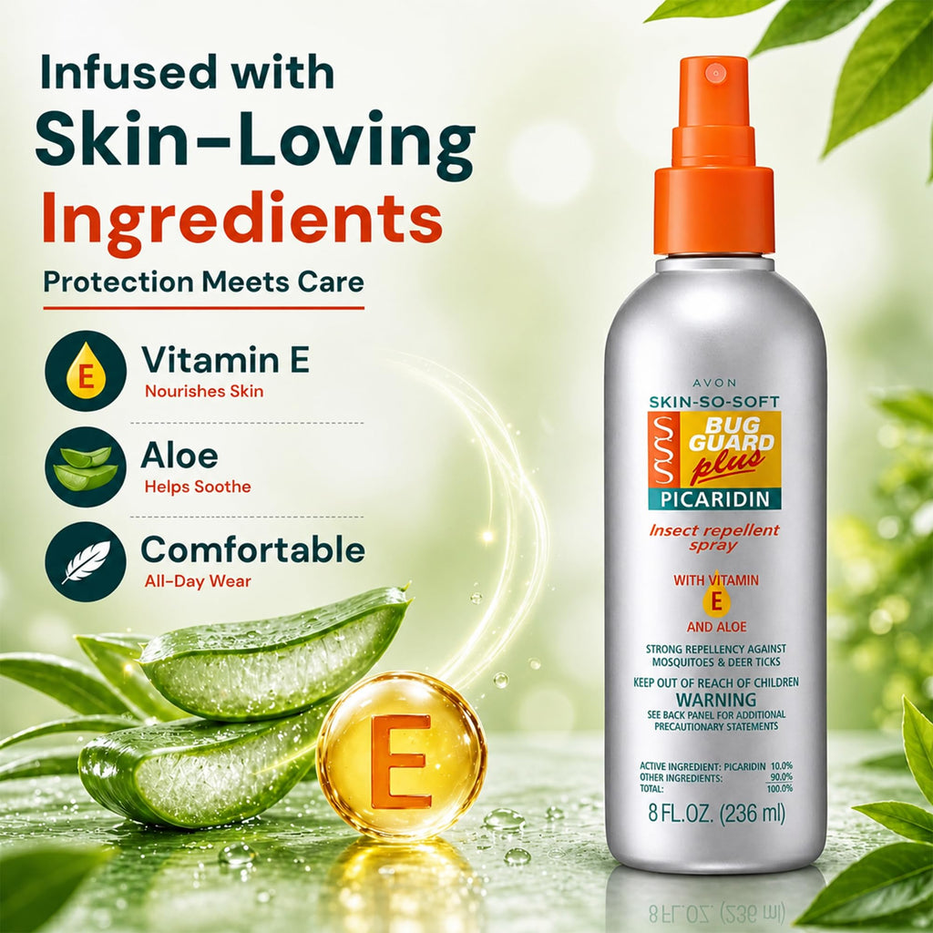 Avon Skin So Soft Picaridin Insect Repellent Spray

