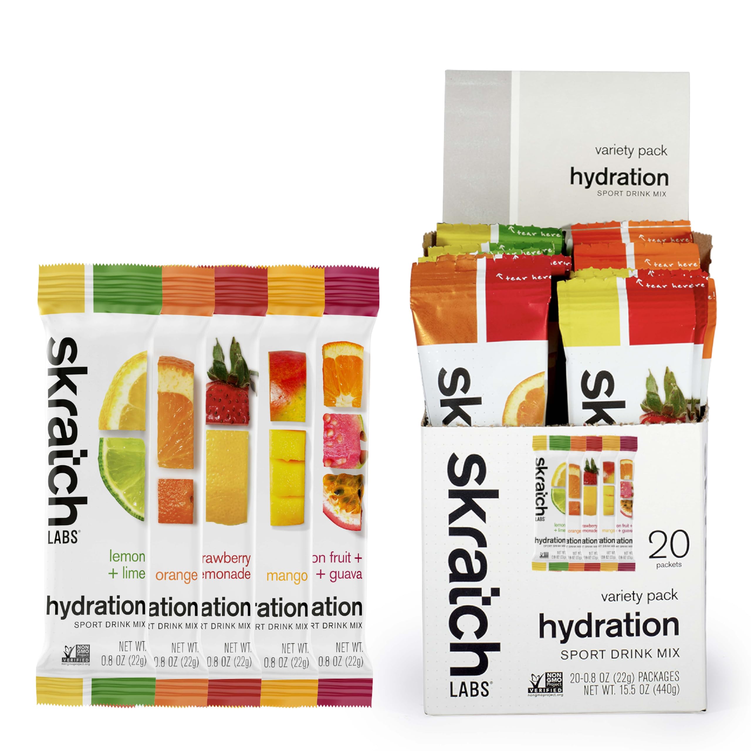 Skratch Labs Hydration Drink Mix – Electrolyte Powder

