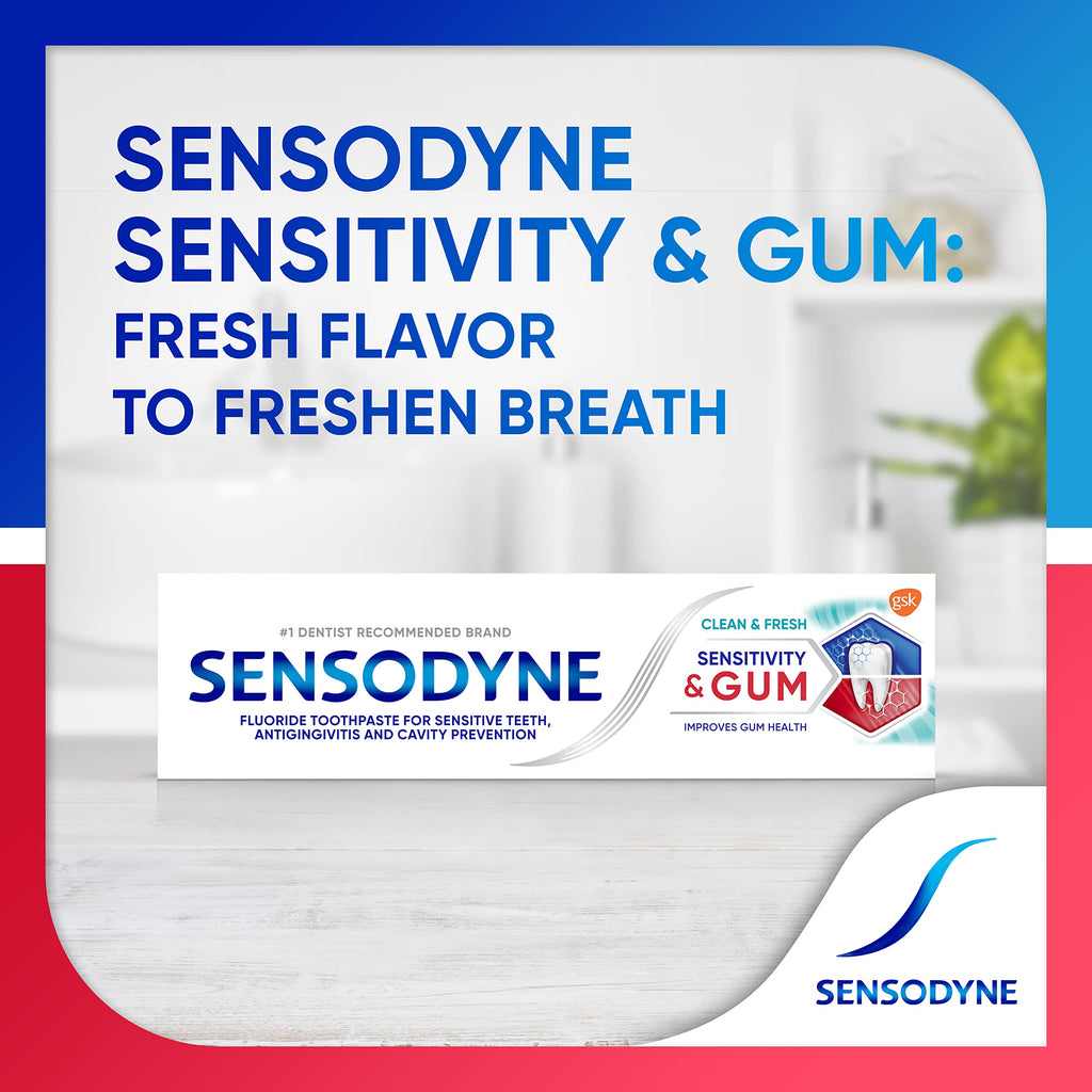 Sensodyne Sensitivity & Gum Toothpaste for Gingivitis

