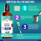 GuruNanda CocoMint Oil Pulling Mouthwash


