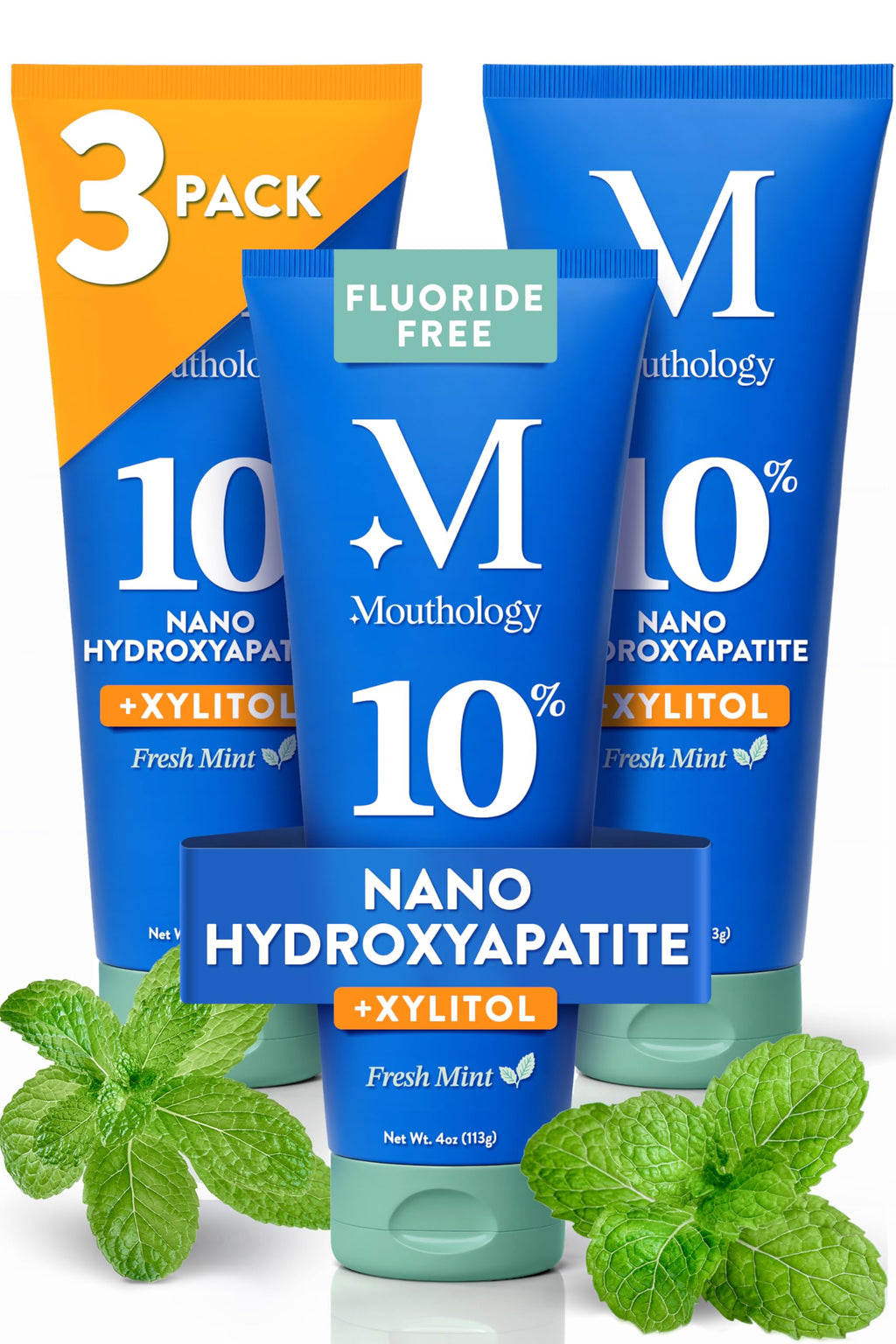 Mouthology Nano Hydroxyapatite Toothpaste 10% Fluoride Free


