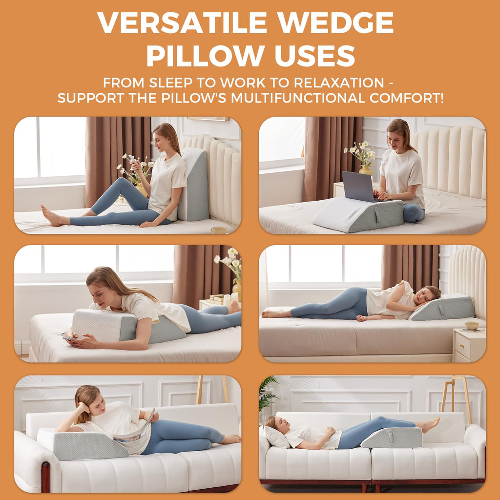 Leg Elevation Pillow by BIEEZZK - Swelling & Recovery

