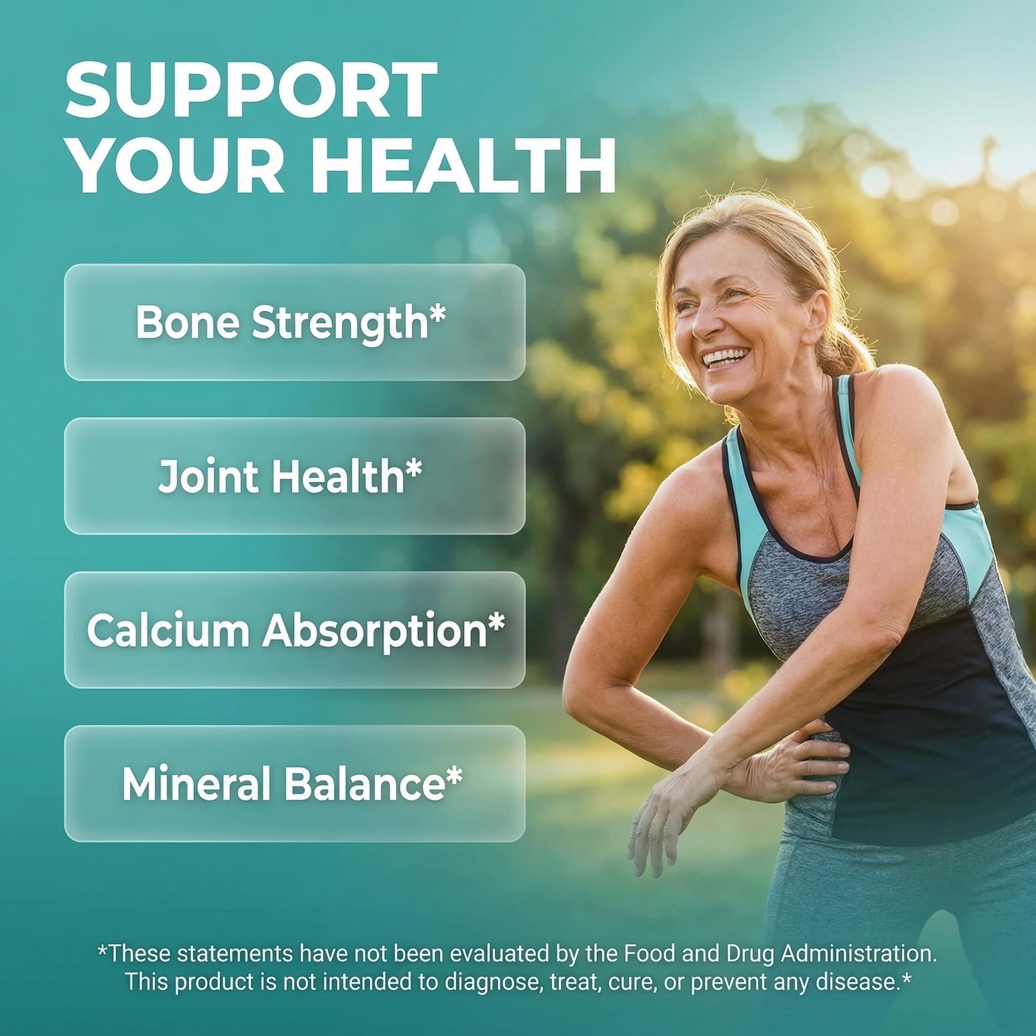 Osteo Defend Calcium Magnesium Zinc Supplement

