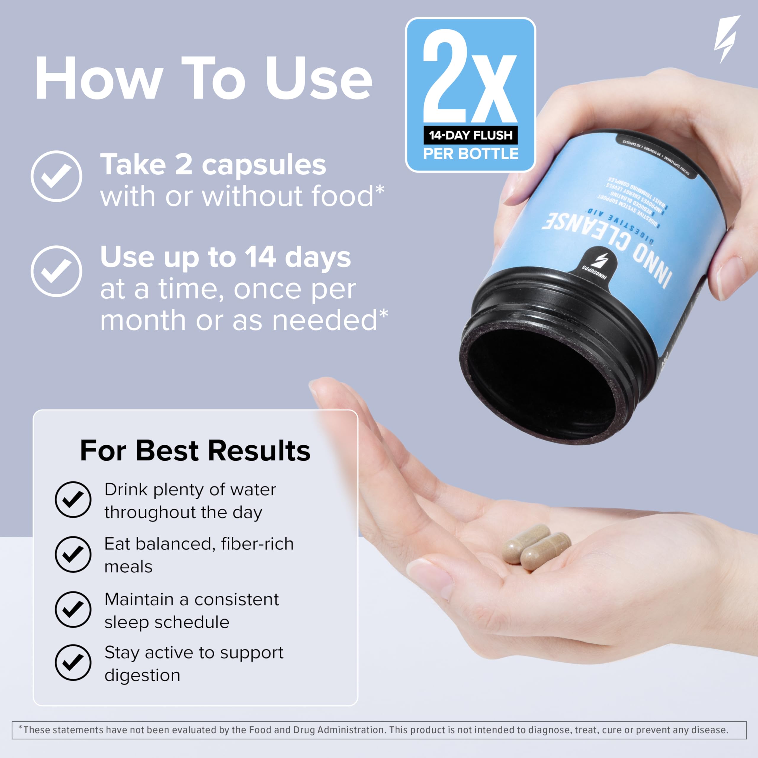InnoSupps Inno Cleanse Colon Detox & Digestive Health

