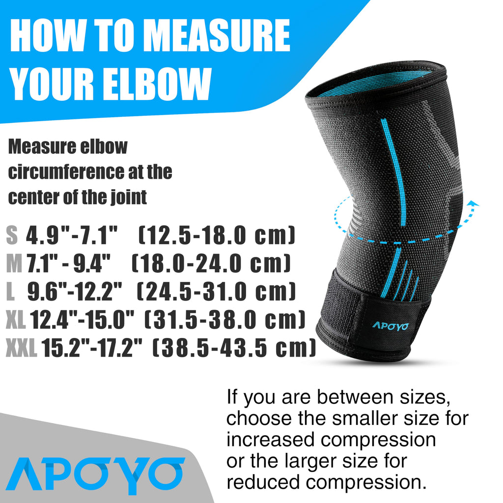 APOYO Tennis Elbow Brace | Comfortable Arm Support

