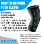 APOYO Tennis Elbow Brace | Comfortable Arm Support

