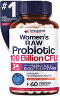 Wholesome Wellness Probiotics for Women - 100 Billion CFUs