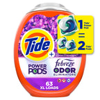 Tide Power Pods Febreze Odor Eliminators | Laundry Detergent

