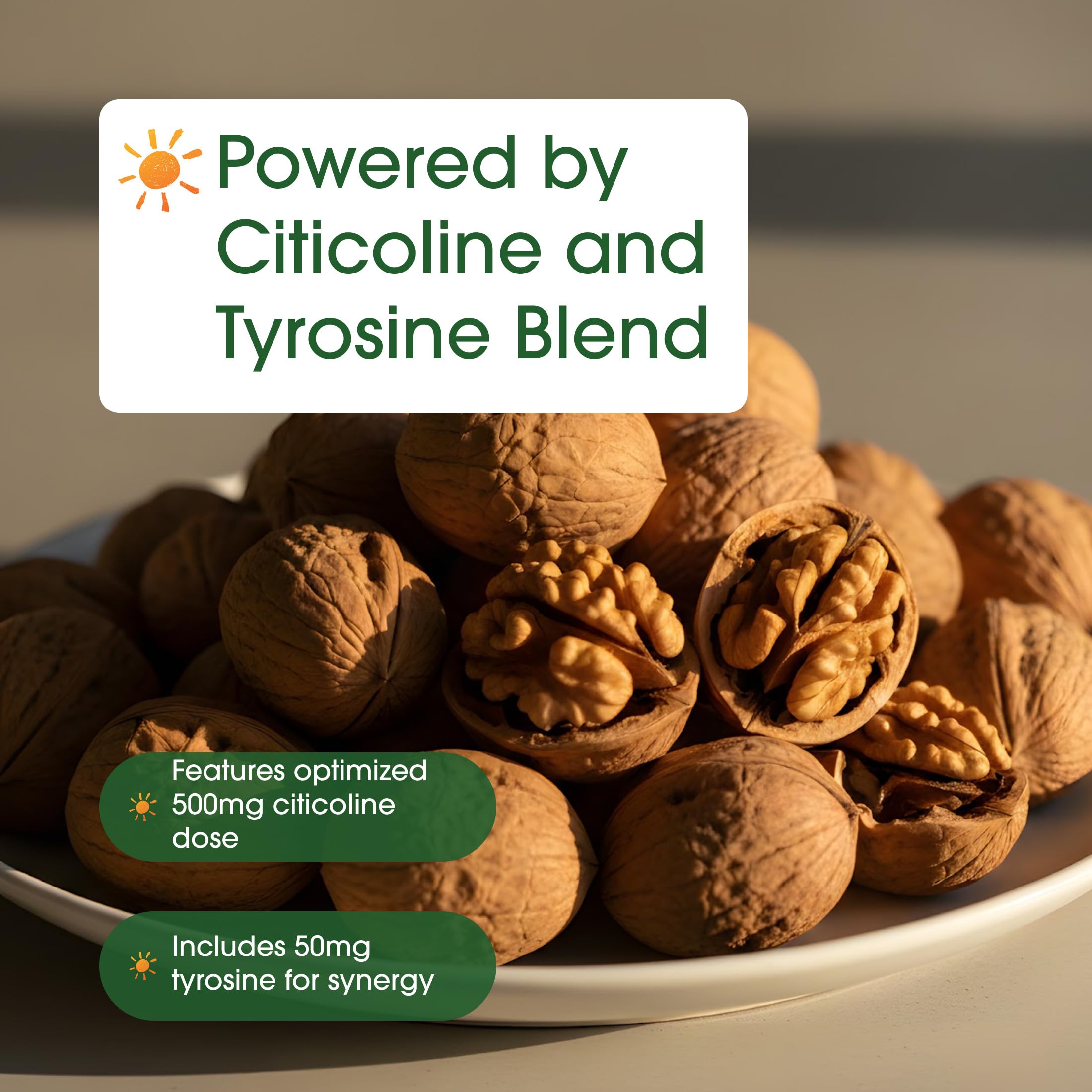 NatureBell Citicoline Brain Support Supplement

