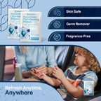 Large Unscented Alcohol Wipes 75% for Travel

