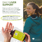 New Nordic Active Liver Gummies | Milk Thistle and Turmeric

