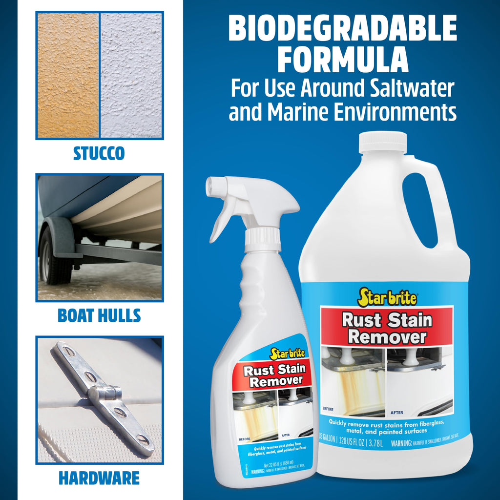 STAR BRITE Rust Stain Remover Spray for Surfaces – Fast

