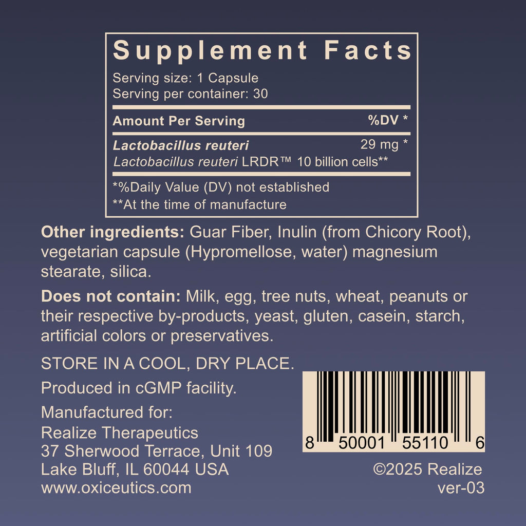 MyReuteri Probiotic LRDR & FOS Prebiotic

