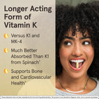 Jarrow Formulas MK-7 Vitamin K2 Softgels 90 mcg

