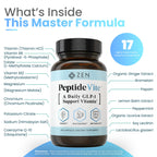 Zen Nutrients PeptideVite GLP-1 Gut Health Vitamin

