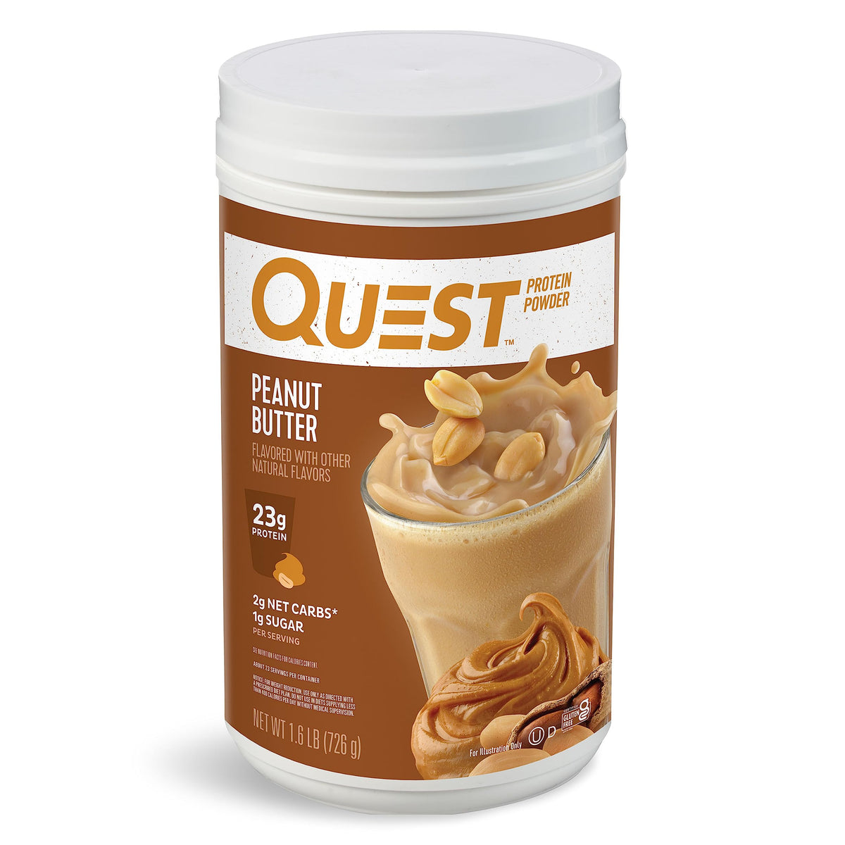 Quest Nutrition Protein Powder - 24g Protein, 3g Net Carbs, Gluten Free